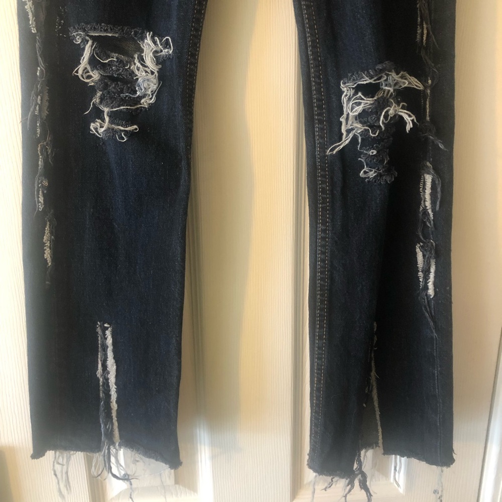 Abercrombie Kids Custom Made Distressed Denim Jean - Picture 8 of 8